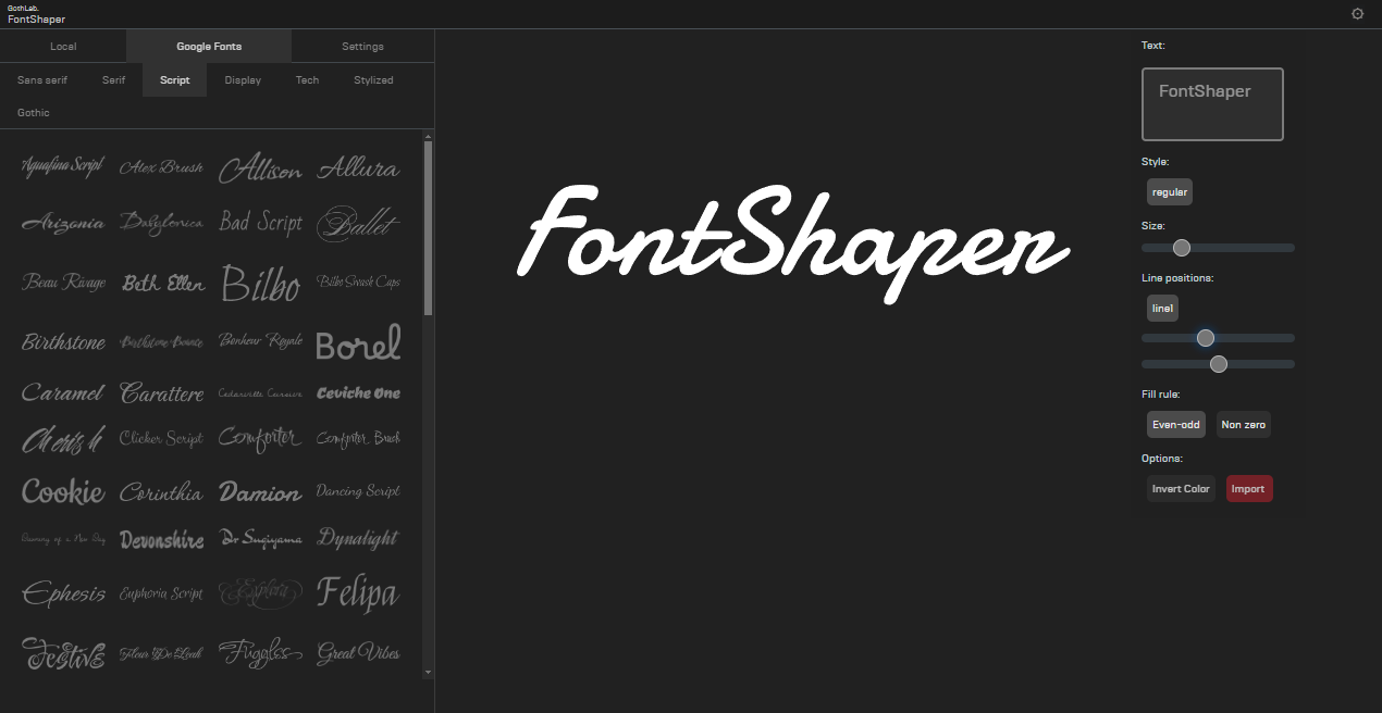 AE/PS/AI插件-字体管理编辑导入工具 FontShaper v1.0.1  第2张