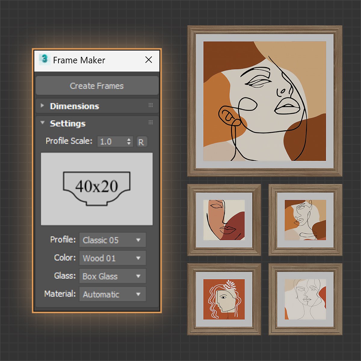 照片相框生成器(Frame Maker v1.06)
