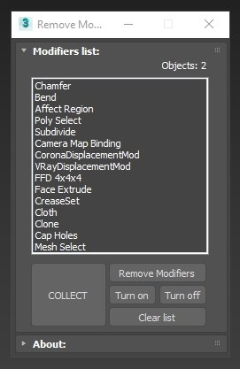 修改器移除工具(Archviztools Remove Modifiers V1.3 )  第2张