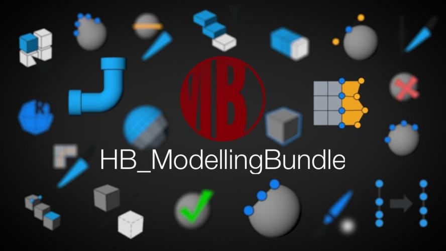 HB Modelling Bundle 2.34 Win/Mac(C4D快速建模脚本工具包)