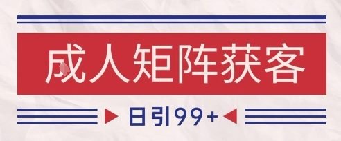 小红书某音橙人赛道引流获客，自热矩阵日引200+【揭秘】  第1张