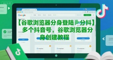 谷歌浏览器分身登陆多个抖音号，谷歌浏览器分身创建教程  第1张