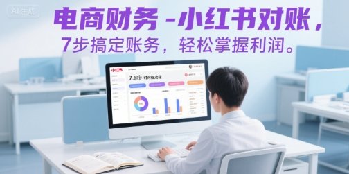 电商财务-小红书对账，7步搞定账务，轻松掌握利润  第1张