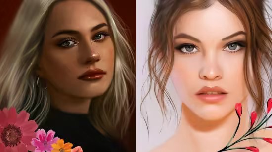Paint Digital Portraits: Amazing Illustrations in Photoshop  第1张