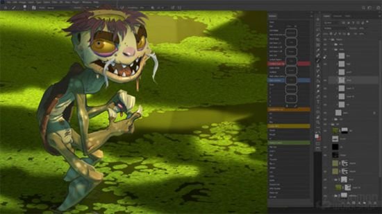 Digital Painting in Photoshop: Interface, Tools, Tips & Techniques