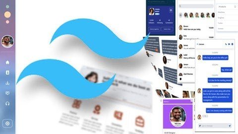Mastering Tailwind Css Ui/Ux With 18 Projects Examples 2024  第1张