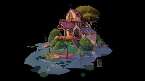 Concept Art Creation Using 3Ds Max, Photoshop, And Unreal  第1张