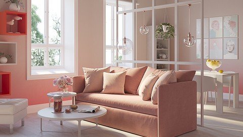 3D Visualizer: Interior Scene With 3Ds Max Like Ikea Level  第1张