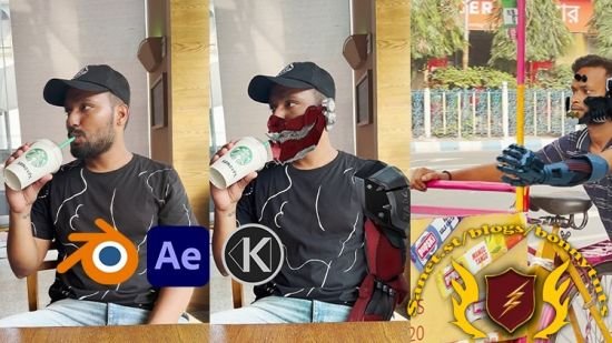 Cyberpunk India VFX in Blender & After Effects Course