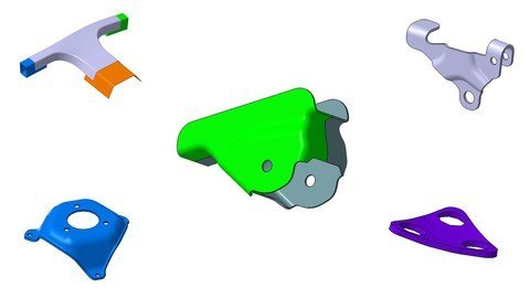 Sheet Metal Parts Design With Catia Surface Tools  第1张