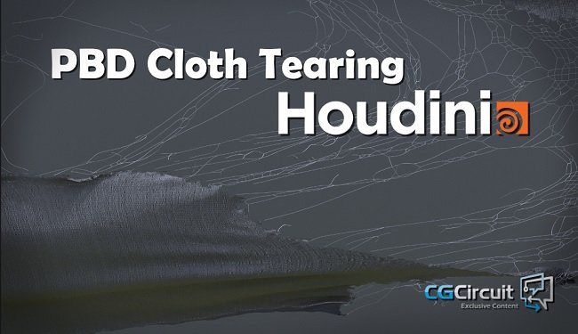 CGCircuit – PBD Cloth Tearing in Houdini  第1张