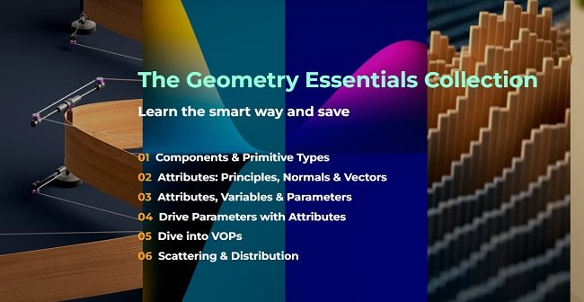 Hipflask – Houdini The Geometry Essentials Collection 1-6 第1张 Hipflask – Houdini The Geometry Essentials Collection 1-6 第1张