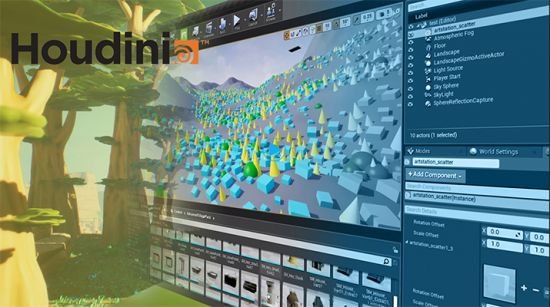 Introduction to Houdini: Procedural Scattering & Houdini in UE4  第1张