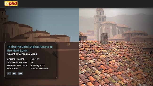 FXPHD – HOU223 Taking Houdini Digital Assets to the Next Level  第1张