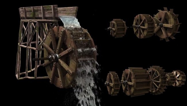 The Gnomon Workshop – Create A Procedural Waterwheel Simulation In Houdini  第1张