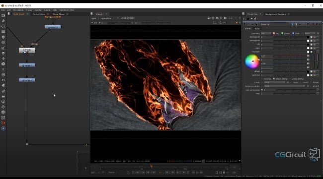CGCircuit – Burning Cloth Tear