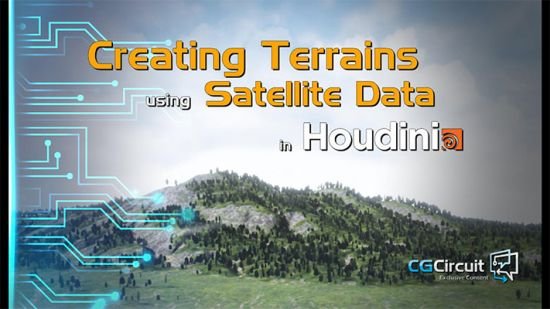 Creating Terrains using Satellite Data in Houdini  第1张