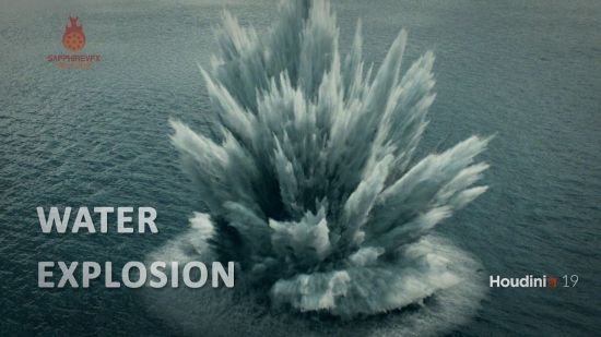 CGCircuit  Water Explosion in Houdini 第1张