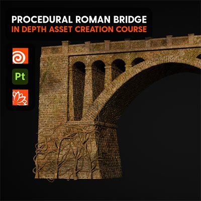 Roman Bridge: Procedural Asset Creation  第1张