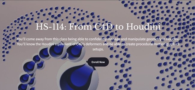 Houdini.School – HS-114 From C4D to Houdini with Matthew Taylor  第1张
