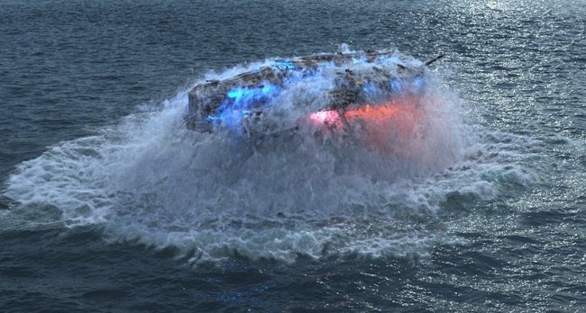 Gumroad – Houdini Ocean – Spaceship Rise from Underwater – Scene File Walkthrough