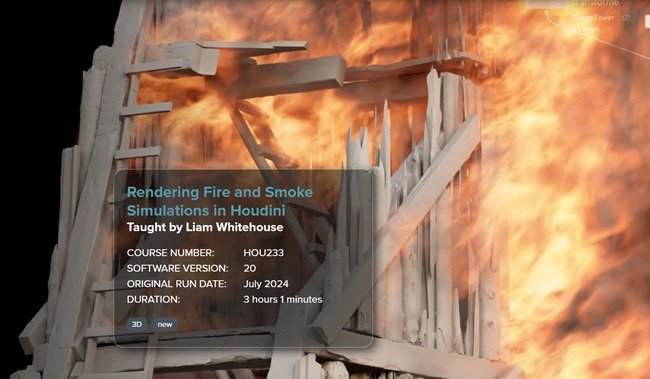 FXPHD – HOU233 – Rendering Fire and Smoke Simulations in Houdini