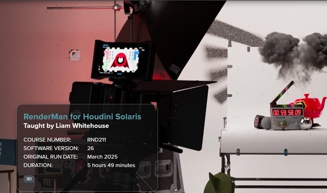 FXPHD – RND211 – RenderMan for Houdini Solaris