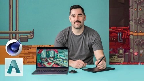 3D Toon-Style Environment Art with Arnold  第1张