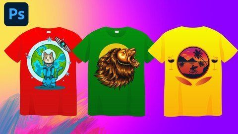 T-Shirt Design For Beginner To Expert With Photoshop  第1张