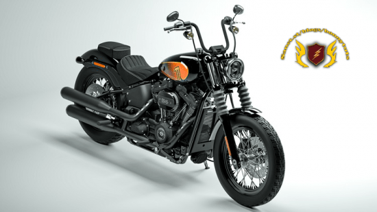 Motorcycle Modeling and Rendering with Cinema 4D V-Ray 5  第1张