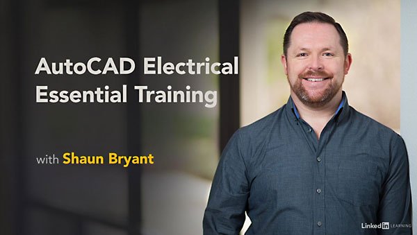 Lynda – AutoCAD Electrical Essential Training (2019)  第1张