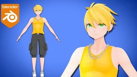 Blender Anime Character Modeling Course  第1张