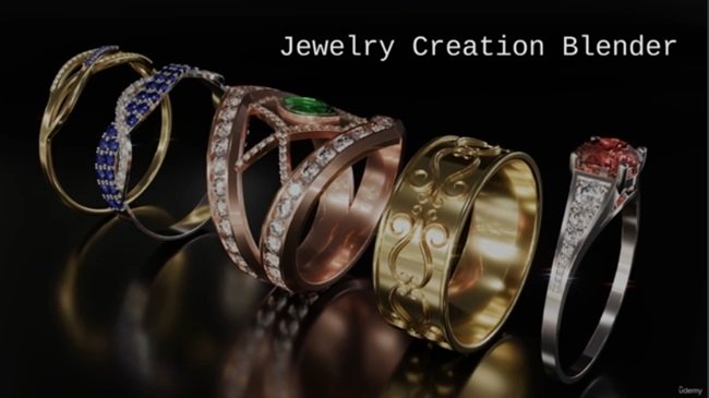 Blender – Jewelry creation  第1张