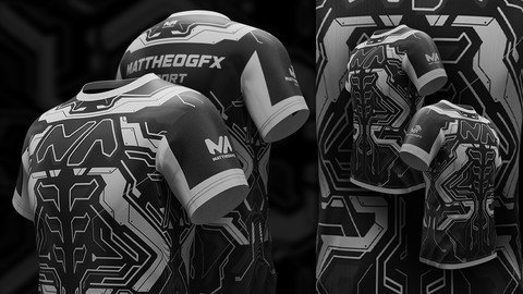 Blender E-Sports Jersey Design Course  第1张
