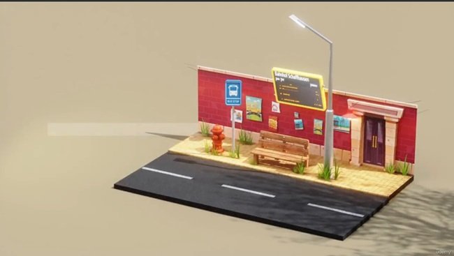 Blender Complete Guide / Combine 2D & 3D A lot more  第1张