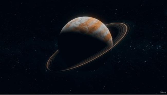 Blender Cosmos: Procedural Gas Planets with  第1张