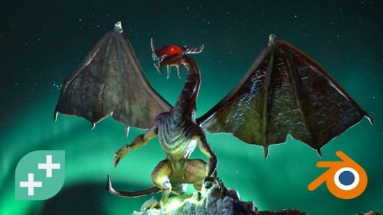 Introduction To 3D Sculpting In Blender – Model A Dragon  第1张