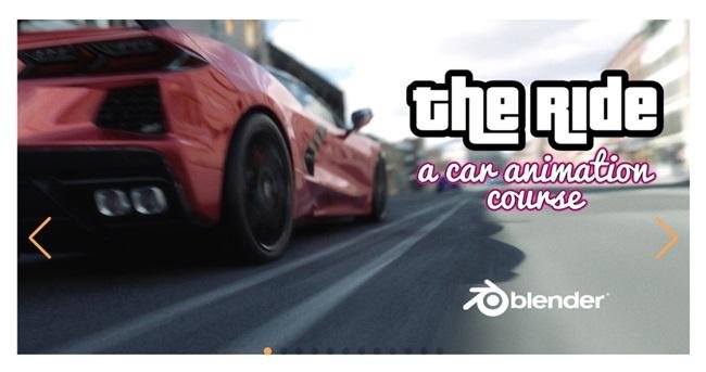 Blendermarket – The Ride A Blender Car Animation Course
