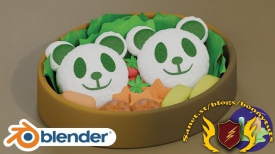 Blender : Panda Bento
