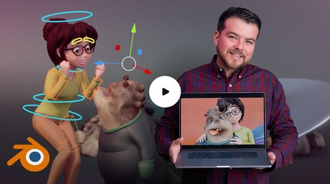 Domestika – Animating 3D Cartoon Characters in Blender  第1张