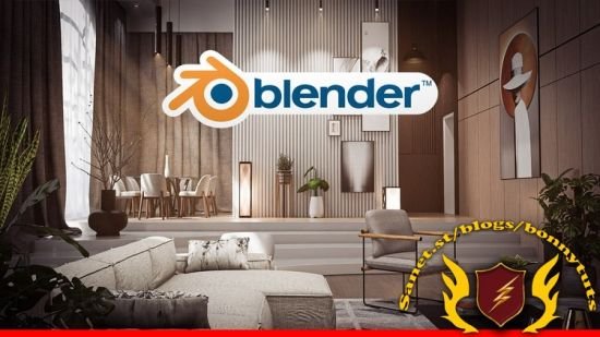 Blender 4.2: Full interior scene creation