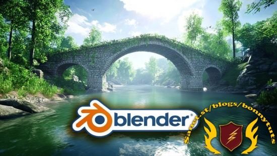 Blender Geometry Nodes  Procedural Bridge Generator 第1张