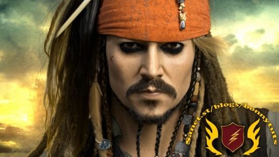 Jack Sparrow/Johnny Depp Likeness in Blender  第1张