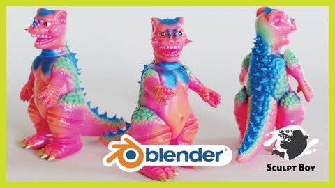 Create A Kaiju Sofubi Figurine With Hands-On Practice  第1张