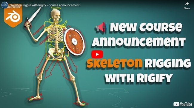 Gumroad – Rig a Skeleton with Blender and Rigify  第1张