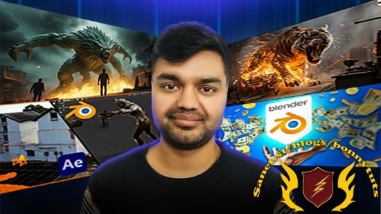 Blender Mastery Course:Hindi Mein 3D Modeling & VFX Seekhein  第1张