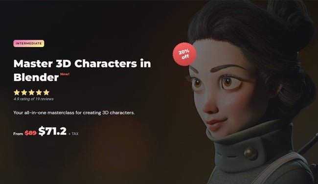 CGBoost – Master 3D Characters in Blender P1 C1-10