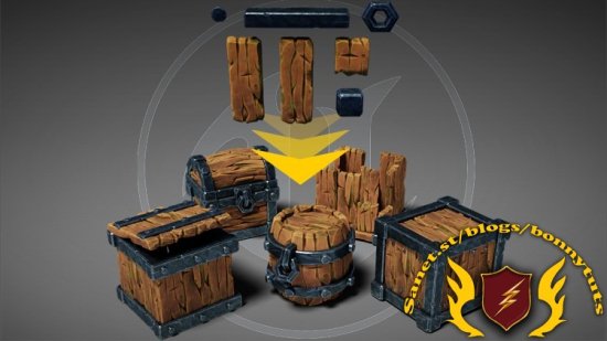 Stylized Modular Game Ready Assets  第1张