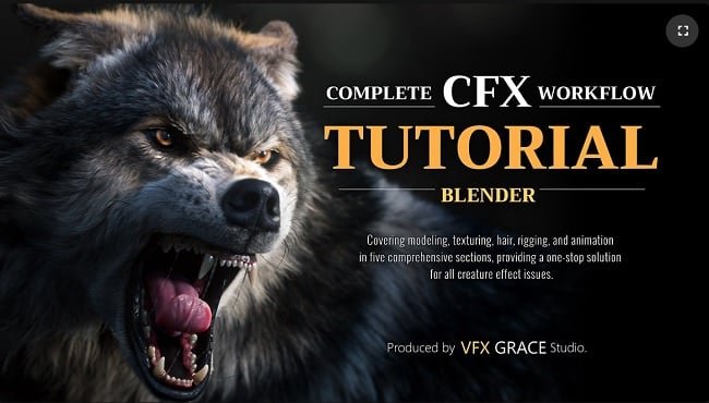 VFX Grace – Blender Animal Full Tutorial