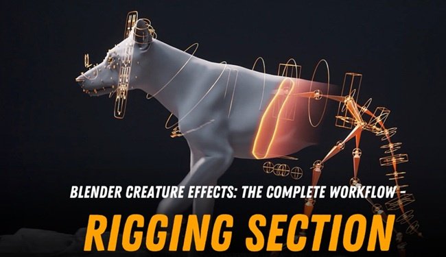 Vfx Grace Animal Creature Rigging  第1张